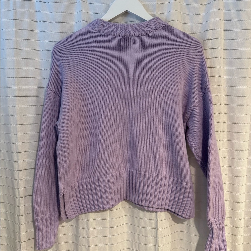 a new day Lilac Women's Crew Neck Sweater Size Small - Picture 6 of 6